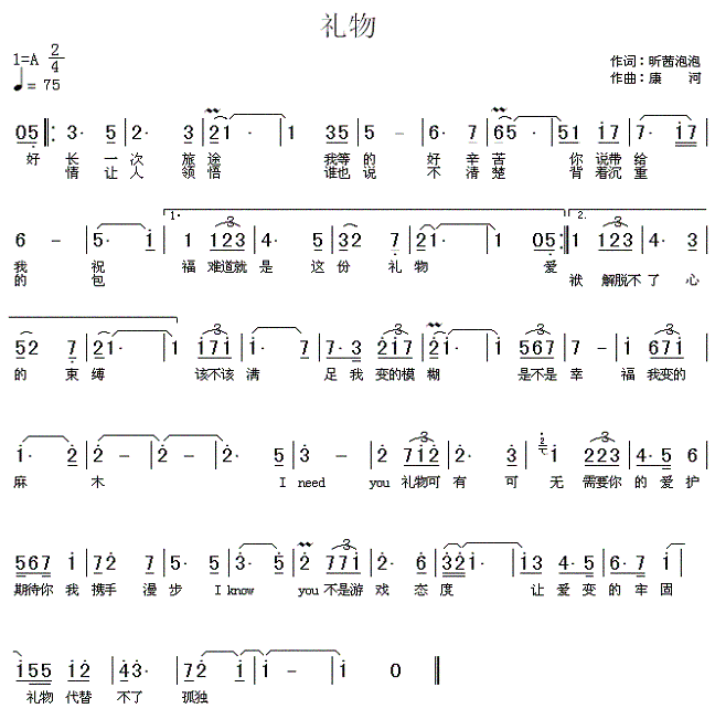 茜芸曲谱_钢琴简单曲谱(3)